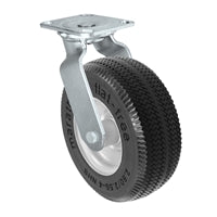 8" Flat Free Swivel Caster - 8" x 3" Foam Filled Tire - 275 lbs Capacity