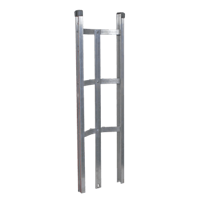 Curved Back Frame W/ 1 Vertical Strap