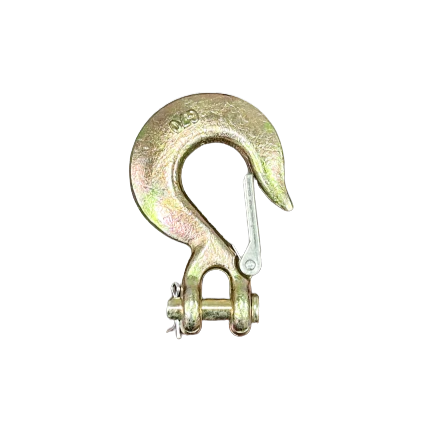 C-CSHL-516 Clevis Slip Hook with Latch - 4,700 lbs Load Capacity, Durable Steel, Secure Safety Latch