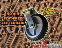 All Terrain 8" SWIVEL Caster (Flat Free)