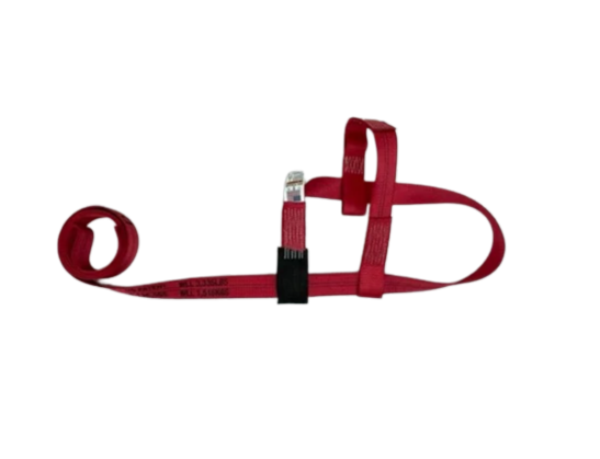 CT-ROLLBACK-DW 12' Loop Strap with 30" Top Strap - Durable, Lightweight Load Securing Strap for Industrial Use