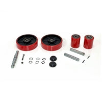 BWK100 ‰ÛÏB‰ Series Wheel Kit for Pallet Jacks (Trucks) - Complete PU Steer & Load Wheels Set by CasterHQ