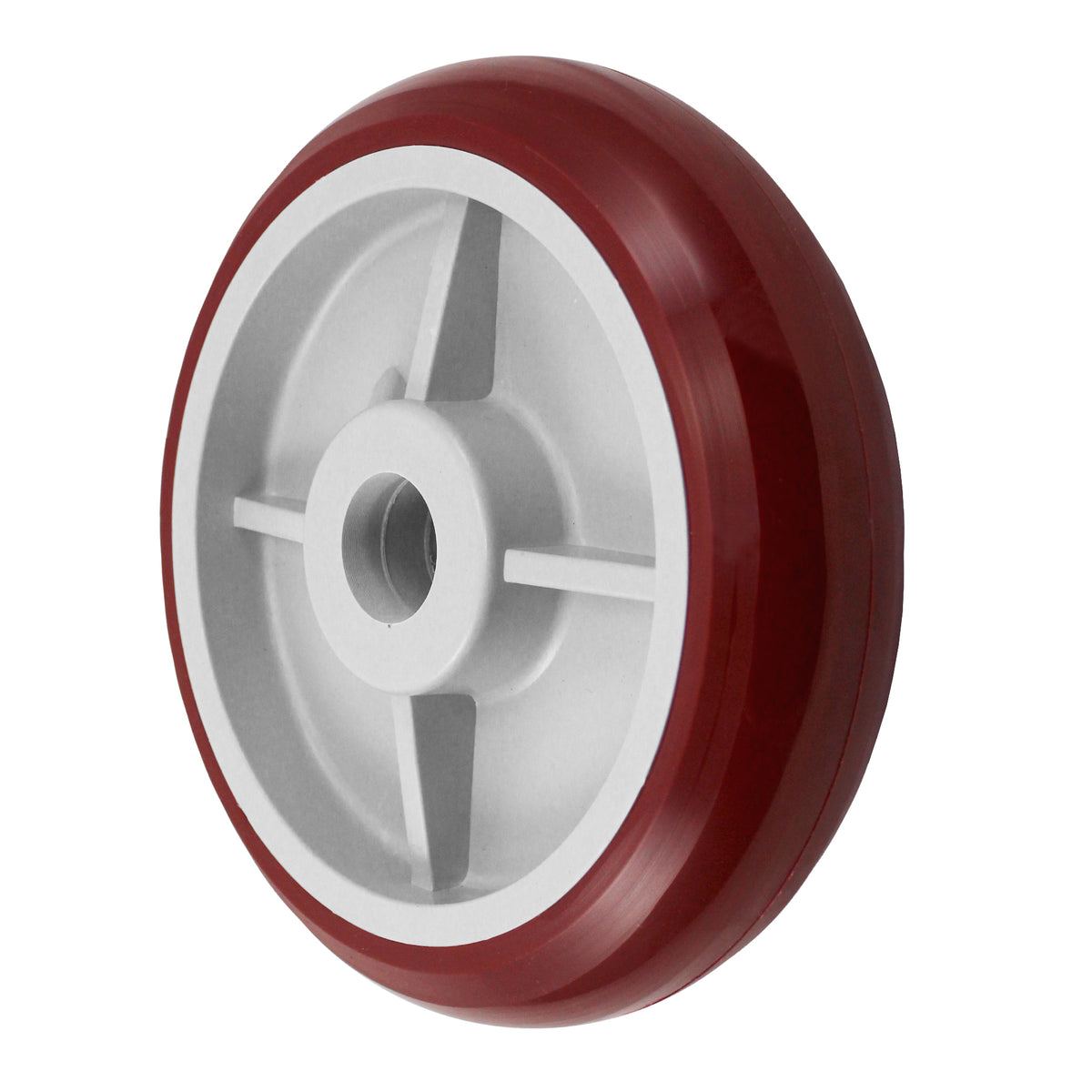 8" x 2" duratough donut polyurethane replacement wheel