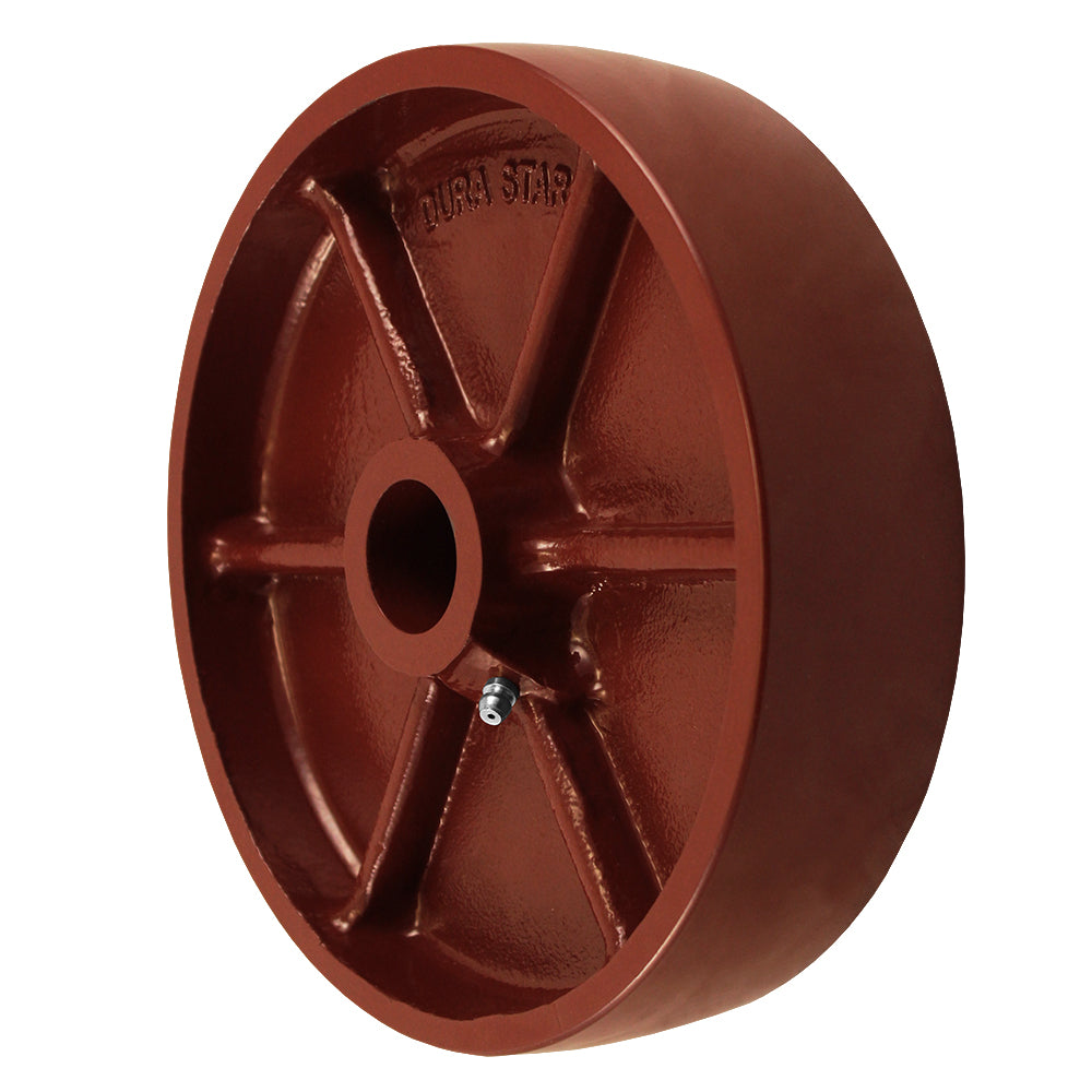 8" x 2" ductile steel replacement wheel