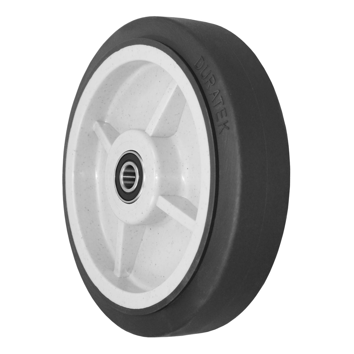 8" x 2" duratek rubber replacement wheel