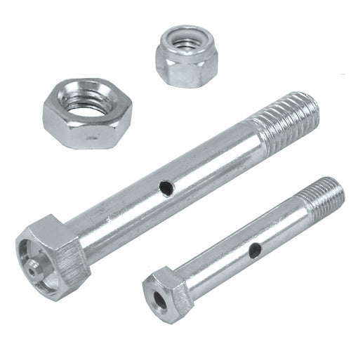 Caster Axles & Matching Nuts