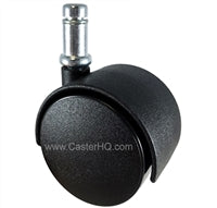 50mm (2") Office Chair Caster - 1 Piece - 90 lbs Capacity Per Caster