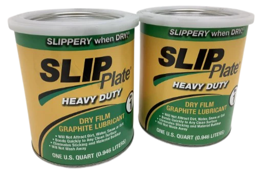 Slip Plate AS-33005OS-1 - Premium Graphite Dry Lubricant, 1 Quart - Durable & Long-Lasting Protection