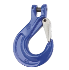 Peerless Clevis Sling Hook AS-8418600 - 1/2" G100 with Safety Latch, 15,000 lbs Load Capacity