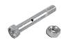 (1) Piece - 1/2" x 2-7/8" Zerk Axle & Nut