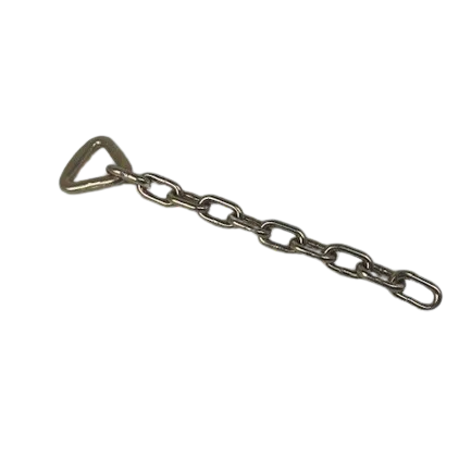 5/16" x 10" Grade 70 Chain with 2" D-Ring