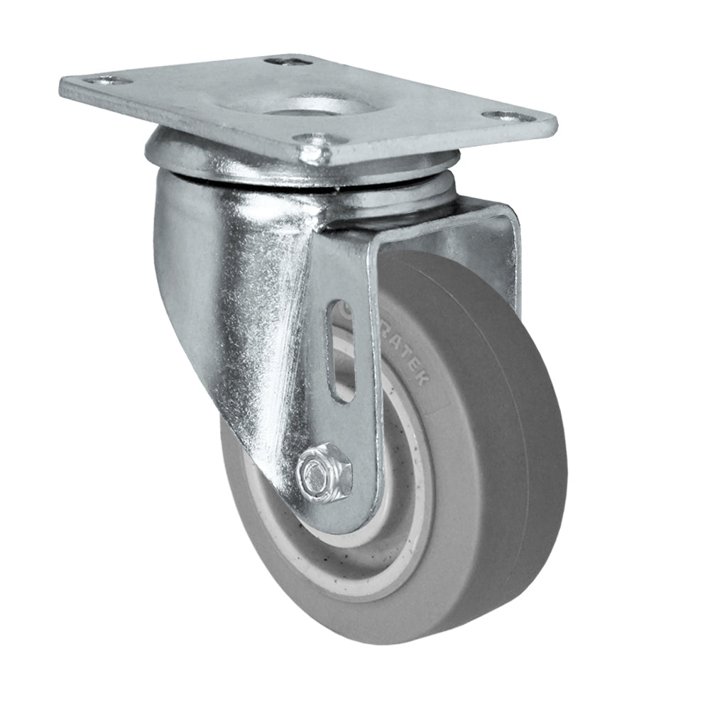 3-Inch Cambro 60005 Swivel Caster Replacement: High-Quality Thermoplastic Rubber Wheel for Ingredient Bins