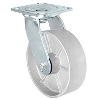 5" x 2" Inch Swivel Caster - Semi-Steel Cast Iron Wheel - 1,000 Lbs Capacity