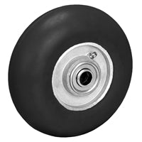 8" X 2" EXTREME CUSHION RUBBER BLACK WHEEL - 500 LBS CAPACITY