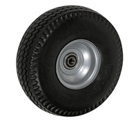 10" x 3" - 2-1/4" Hub Length - Offset Hub - Flat-Free (Poly-Foam Tire) - 280 lb Cap