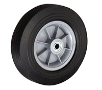 8" x 2.5" Semi-Pneumatic Flat Free Hand Truck Wheel - 450 lb Cap, 2.5" Centered Hub