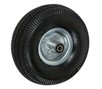 10" x 3-1/2" - 4" Hub Length - Centered Hub - Pneumatic Wheel (Air Filled) - 350 lb Cap