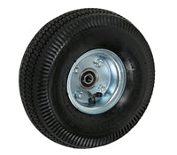 10" x 3-1/2" - 2-1/4" Hub Length - Offset Hub - Pneumatic Wheel (Air Filled) - 350 lb Cap