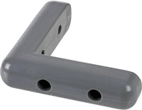 L-Shape Corner Bumper - Steel-Reinforced Polyurethane Protection