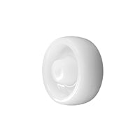 White Nylon Wheel 3" X 1-1/4" - 300 LBS Capacity