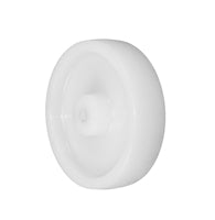 White Nylon Wheel 5" X 1-1/4" - 500 LBS Capacity