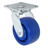 4" Stainless Swivel Caster - Solid Polyurethane Wheel - 800 lbs Capacity