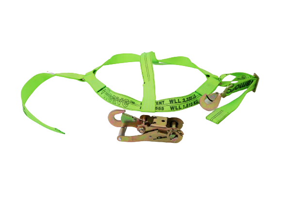 Adjustable 2" Tire Bonnet with Snap Hook Ratchets - 3333lbs WLL - Secure Motorsports & Off-Road Vehicles - Available in Multiple Colors