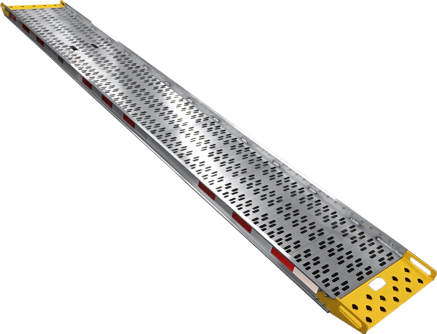 12ft Food Service Walk Ramp with Double Hook - High-Traction, Lightweight Aluminum FSW-2612-AH