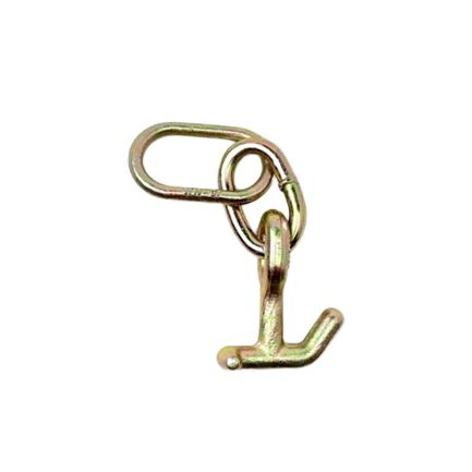 Forged T-J Combo Hook with 2 Rings