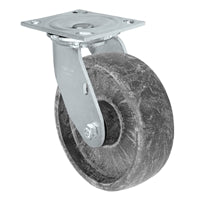 5" X 2" High Temperature Glass Filled Nylon Wheel Swivel Caster - 1,000 lbs Capacity