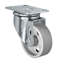 3" X 1.25" Light Duty Semi-Steel Wheel - Swivel Caster - 300 lb capacity per caster