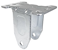 4" x 1-1/4" Rigid Caster Frame - 2-3/8" x 3-5/8" Mounting Plate - 350 lbs Capacity