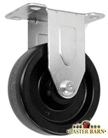 5" X 1.25" Light Duty Phenolic Wheel - Rigid Caster - 350 lb Cap