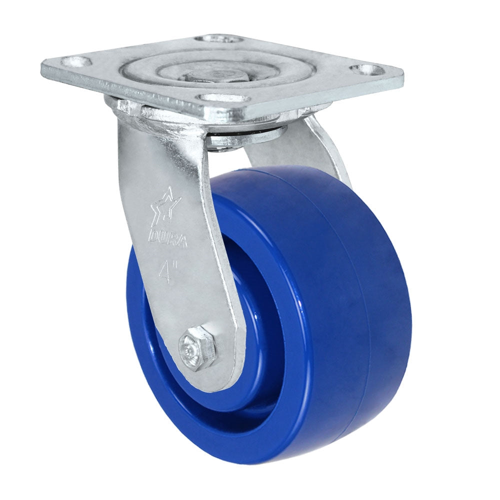 5" x 2" Swivel Caster, Solid Polyurethane Wheel, 800 lbs Capacity