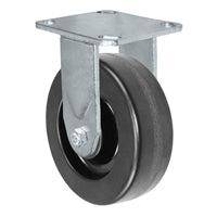 6" X 2"  Inch Rigid Caster - Phenolic Wheel - 1,250 Lbs Capacity