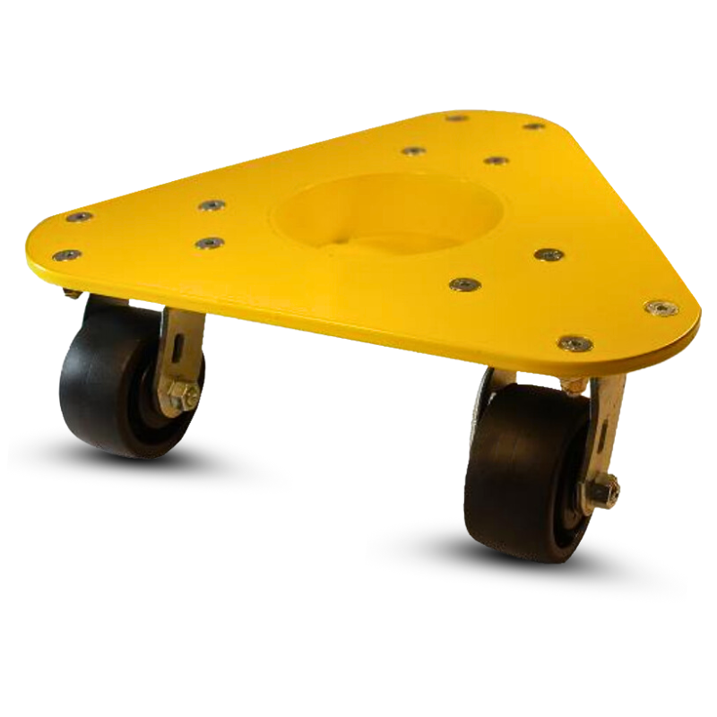 Model 4200 Steel Tripod Dolly | 1500-lb Capacity with Reinforced Thermoplastic Wheels