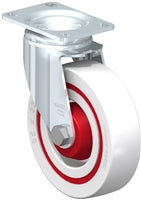 L-POW 125K-12-FK 5 x 1-3/8 Swivel Caster - Exceptional Load Capacity of 770 lbs for Industrial Applications