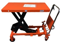 Mighty Lift LT1750 Hydraulic Scissor Lift Table - Heavy Duty Folding - 1,750 lb Lift Table