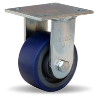 4" x 2" Rigid Caster - Hamilton Standard Duty - Ergo-Glide Polyurethane Wheel - 1/2" Sealed Precision Ball Bearings R-52K-4SPB