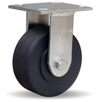 R-52K-5NYB Hamilton Rigid Caster - 5" x 2" Nylast Wheel with 1/2" Precision Ball Bearings