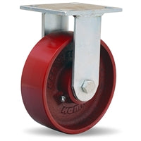 R-52K-6MB Hamilton Standard Duty Rigid Caster - 6"x2" Metal Wheel with 1/2" Sealed Precision Ball Bearing