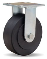 R-52K-6NYB Hamilton Standard Duty Rigid Caster - 6" x 2" Nylast Wheel with 1/2" Sealed Precision Ball Bearings - High Durability and Performance for Industrial Applications