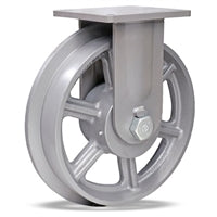 R-MD-FT15H Hamilton Maxi-Duty Rigid Caster - 14 7/8" Ductile Iron Wheel - Industrial-Strength with 1 1/2" Roller Bearing