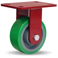 Highest Quality R-ZFHS-5DB Hamilton Spinfinity Maintenance-Free Rigid Caster with Durable 5" x 2" Duralast (95A) Wheel - Industrial Strength & Longevity