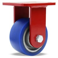 Hamilton ZFWH Series Rigid Caster with 4" x 2" Ergo-Glide Wheel with 1/2" Sealed Precision Ball Bearings