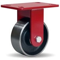 Hamilton ZFWH Series Rigid Caster with 5" x 2" Forged Steel Wheel with 1/2" Sealed Precision Ball Bearings