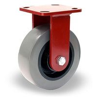 Hamilton ZFWH Series Rigid Caster with 6" x 2" DuraGlide Wheel with 1/2" Sealed Precision Ball Bearings