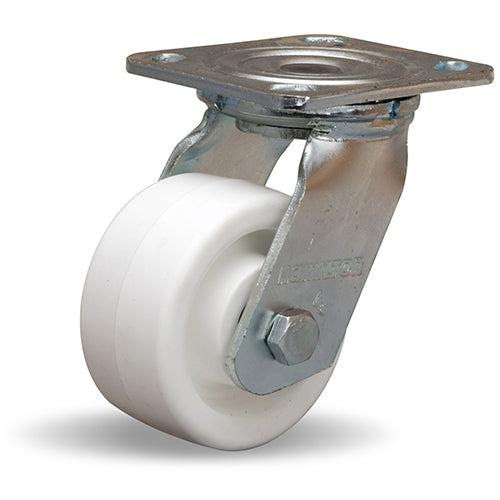 S-524-AZ Hamilton Swivel Caster - 4x2" Aqualite Polyolefin Wheel with 3/4" Delrin Bearing - Durable & Versatile for Indoor/Outdoor Use