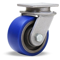 S-EN-4SPB Hamilton Endurance Swivel Caster with Ergo-Glide Polyurethane Wheel - Durable, Efficient, and High-Performance Industrial Caster