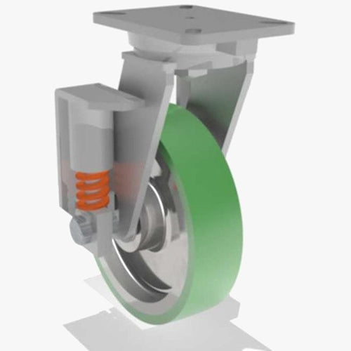 Hamilton S-SPCH-10DB-2 - 10" Duralast Polyurethane Swivel Caster with Precision Ball Bearing - Premium Industrial Mobility